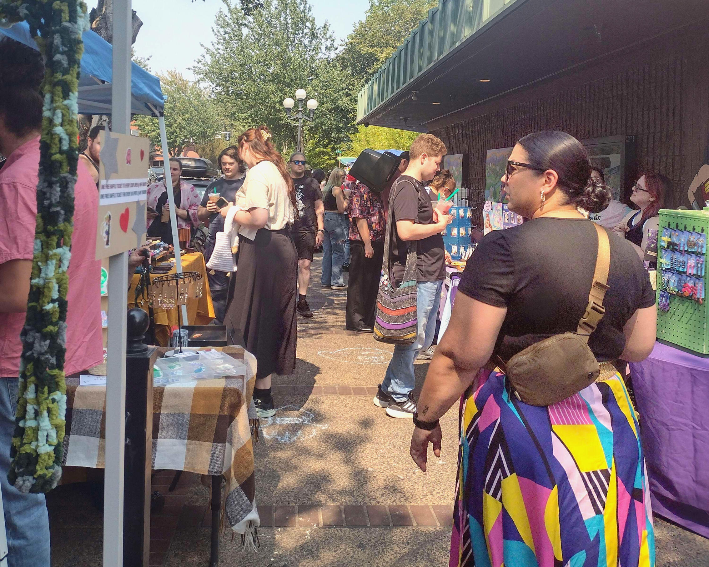 Pixel Panic Outdoor Market